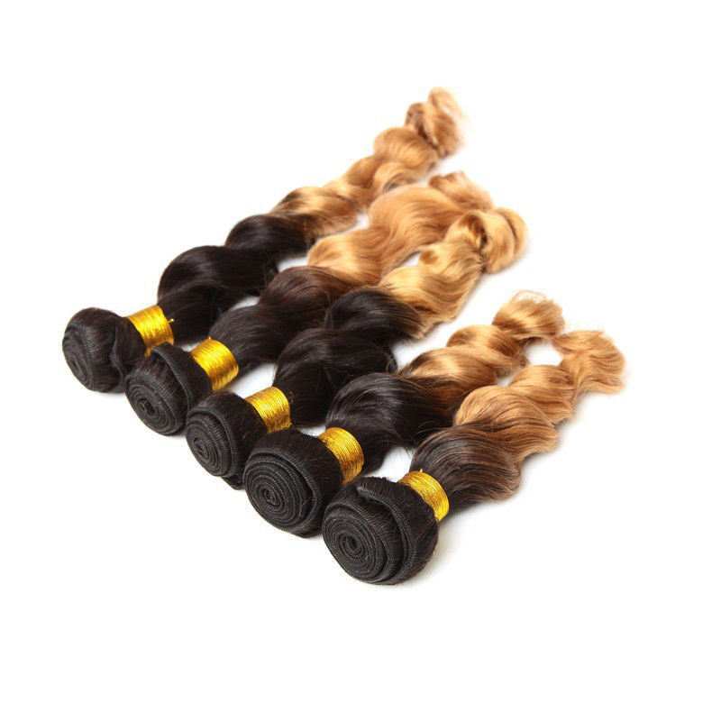 18inch human remy 

brazilian hair ombre 