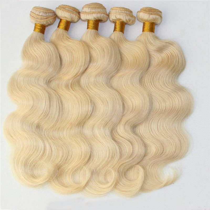 human remy hair body 

wave 613#